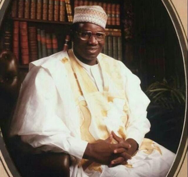 to late Alhaji Bako Kontagora (Garkuwan Kontagora)